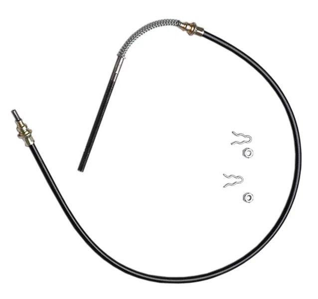 BC93336 – RAYBESTOS Parking Brake Cable, OE Replacement 45.75 Inch Cable Length/ 34.875 Inch Housing Length Barrel En...